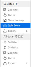 Split Event Split Event